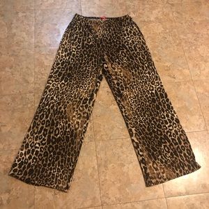 Booty Enhancer Elastic Cheetah Pants
